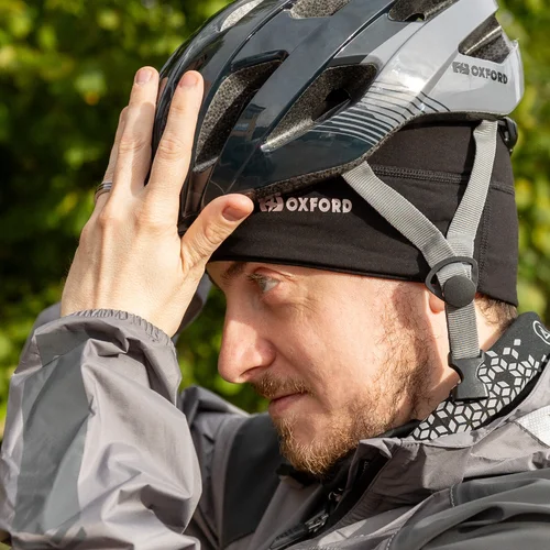 Čiapka pod prilbu SKULL CAP THERMAL (čierna) /OXFORD/ - obr. 2