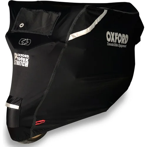 Plachta na motorku Protex Stretch Outdoor Scooter s klimatickou membránou OXFORD CV160 (čierna, veľkosť S)