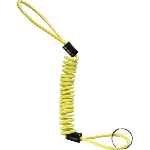 Upomienkovač diskového zámku MINDER CABLE OXFORD prohoz z OX795 (reflexný žltý, priemer lanká 4 mm, 1 ks)