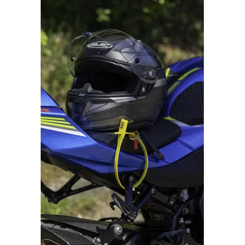Zámok zdrhovací na prilby a príslušenstvo COMBI ZIP LOCK (modrý) /OXFORD/ - obr. 10