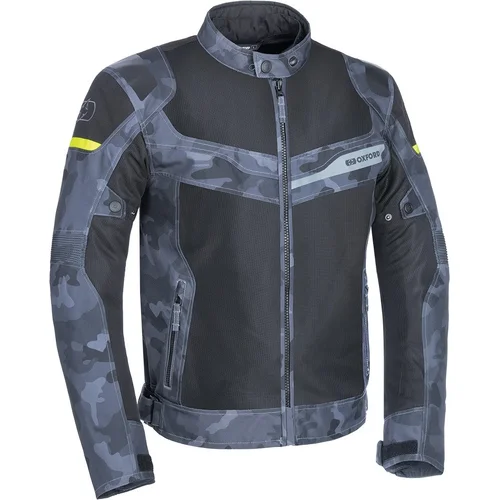 Bunda DAKAR D2D AIR OXFORD TM2112012XL (sivý maskáč, veľkosť 2XL)