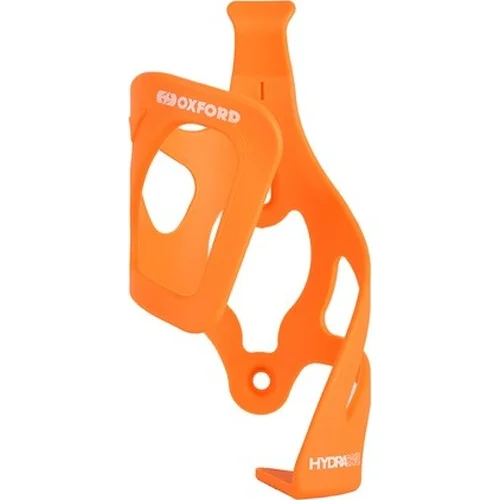 Košík HYDRA SIDE PULL s možnosťou vyndávania bidonu/fľaše bokom OXFORD BG102O (oranžový, plast)