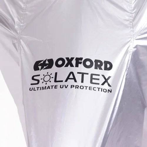Motorová plachta Solatex s priestorom pre kufrík (strieborná, veľkosť XL) /OXFORD/ - obr. 5