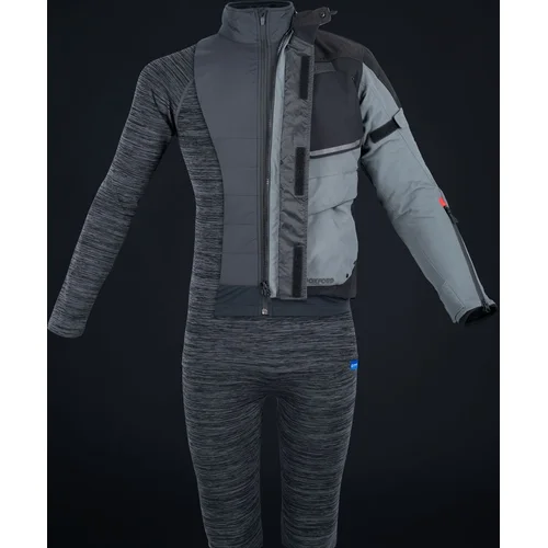 Termobielizeň spodné nohavice ADVANCED BASE LAYER ADVANCED, (sivá/čierna, veľkosť L/XL) /OXFORD/ - obr. 4