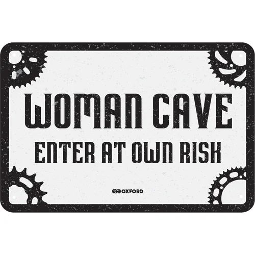 Plechová tabuľa WOMAN CAVE OXFORD OX369