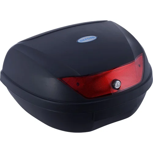 Kufr Top Case plast OXFORD OL209 (čierna nelakovaná, objem 52 l)