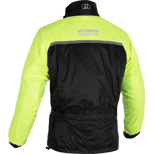 Bunda RAIN SEAL (čierna/žltá fluo, veľkosť S) /OXFORD/ - obr. 1