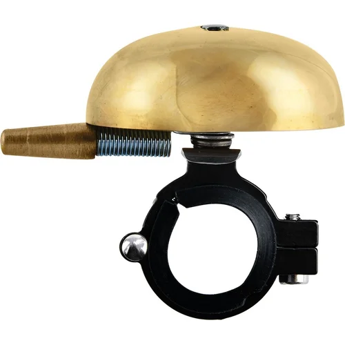 Zvonček na koleso CLASSIC PING BRASS BELL OXFORD BE159G (mosadzný plášť)