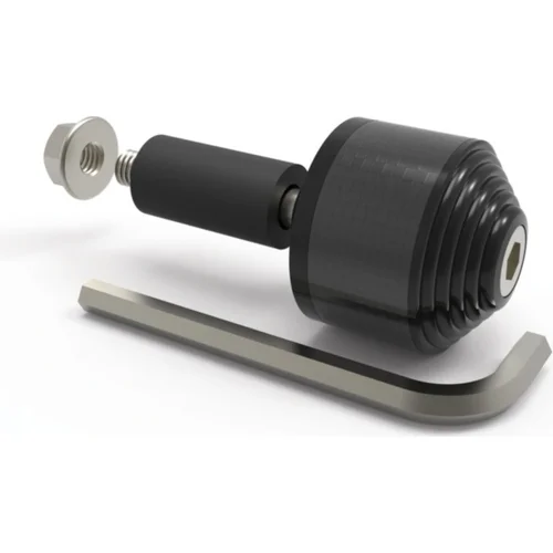 Závažia riadidiel Carb Ends 2 s redukciou pre vnútorný priemer 13 a 18 mm OXFORD OX588 (vonkajší 22 a 28,6 mm), (čierne, pár)