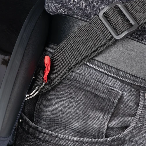Popruh na prenášanie prilieb LID STRAP OX807 Anglicko, (čierna) /OXFORD/ - obr. 4