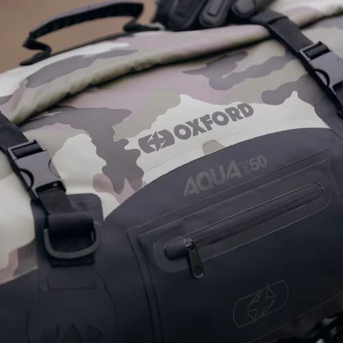 Vodotesný vak AQUA T-50 Roll Bag, (maskáč) /OXFORD/ - obr. 5