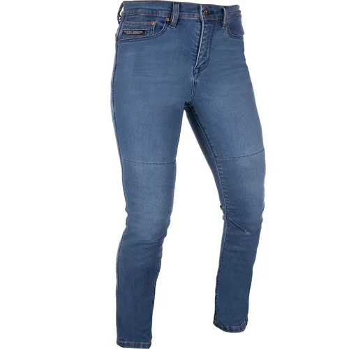 SKRÁTENÉ nohavice SOFIA AA straight SHORT jeans OXFORD DW249203S16 dámske, (modrá, veľkosť 16)