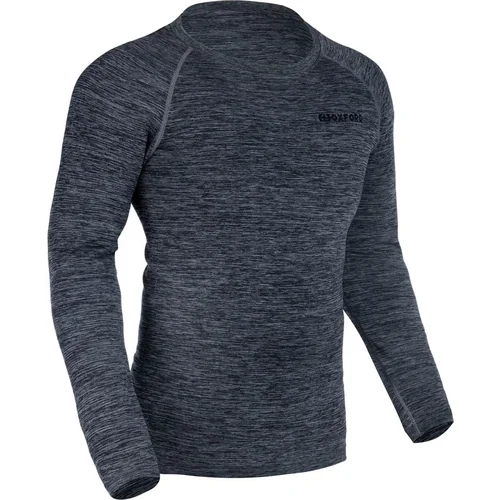 Termobielizeň s dlhým rukávom ADVANCED BASE LAYER OXFORD LA214101SM ADVANCED, (sivá/čierna, veľkosť S/M)