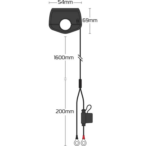 Zásuvka USB-C a USB-A tenká EL118 /OXFORD/ - obr. 3