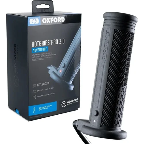 Vyhrievané gripy HotGrips Pro 2.0 Adventure OXFORD EL400 (integrované ovládanie)