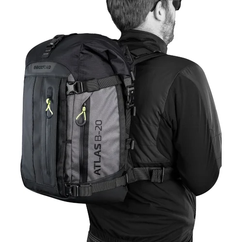 Brašňa Atlas B-20 Advanced Backpack, (sivá, objem 20 l) /OXFORD/ - obr. 3