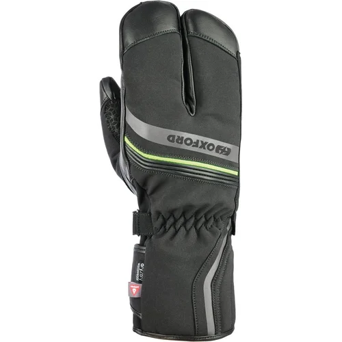 Rukavice POLAR 1.0 DRY2DRY™ OXFORD GM216201M (čierna/žltá fluo, veľkosť M)