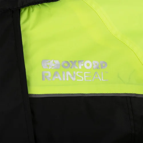 Bunda RAIN SEAL (čierna/žltá fluo, veľkosť M) /OXFORD/ - obr. 8