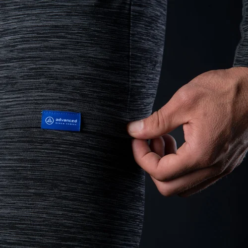 Termobielizeň spodné nohavice ADVANCED BASE LAYER ADVANCED, (sivá/čierna, veľkosť S/M) /OXFORD/ - obr. 2