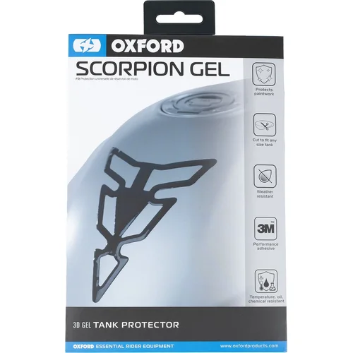 Chránič nádrže SCORPION GEL (čierna, gélový) /OXFORD/ - obr. 1