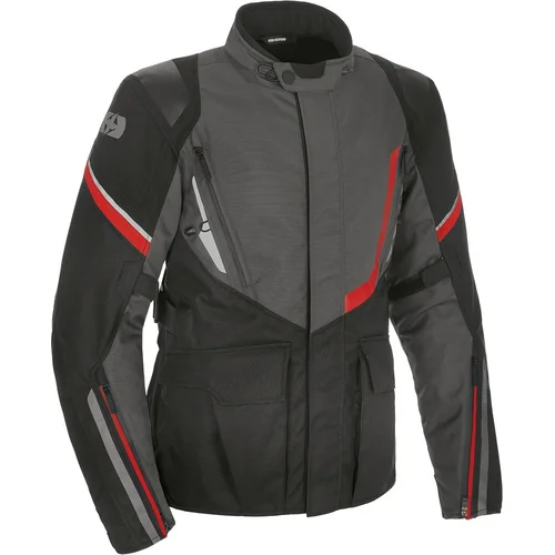 Bunda montreal 4.0 DRY2DRY™ OXFORD TM201103S (čierna/sivá/červená, veľkosť S)
