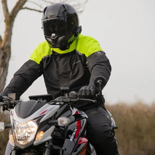 Bunda SHORT WP SPARTAN, (čierna/žltá fluo, veľkosť S) /OXFORD/ - obr. 5