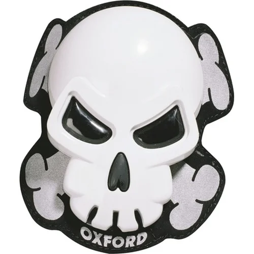 Slidery Skull, OXFORD (biele, pár)