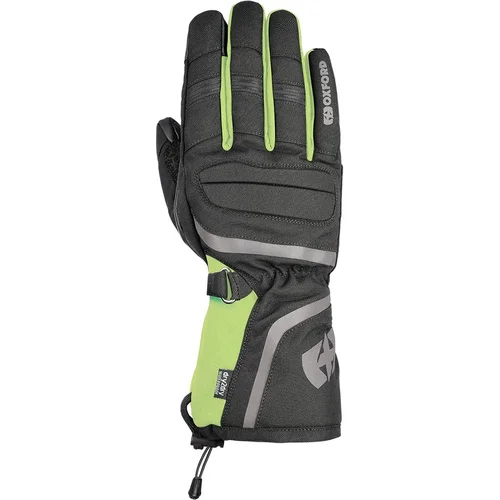 Rukavice CONVOY 3.0 DRY2DRY™ OXFORD GM202302M (čierna/žltá fluo, veľkosť M)