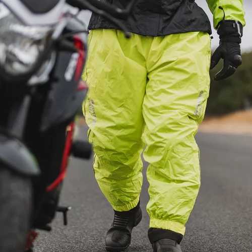Nohavice RAIN SEAL (žlté fluo, veľkosť 4XL) /OXFORD/ - obr. 9
