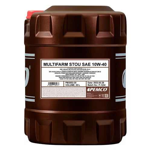 PEMCO Multifarm STOU 10W-40 20L