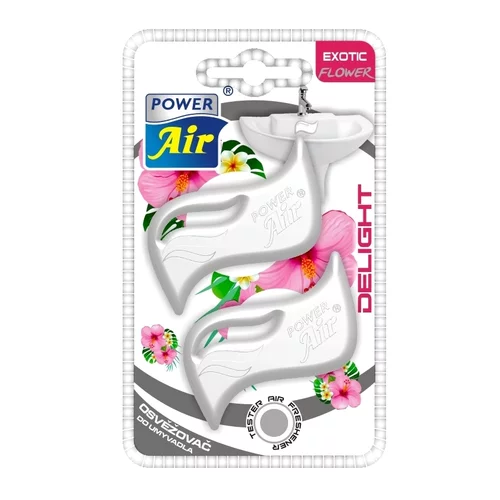 POWER AIR Delight vôňa do umývadla Exotic Flower 2 ks