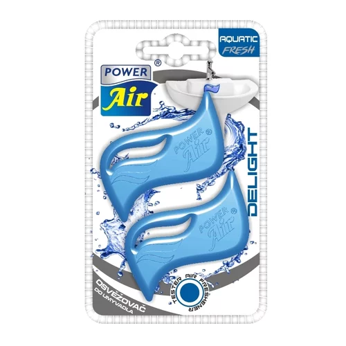 POWER AIR Delight vôňa do umývadla Aquatic Fresh 2 ks