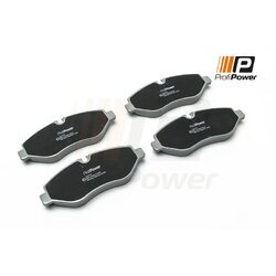 Sada brzdových platničiek kotúčovej brzdy ProfiPower 1B1018 - obr. 1