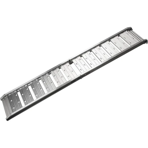 Nájazdová rampa Q-TECH skladací, hliníková široká, (max. nosnosť 250 kg, 1 ks)