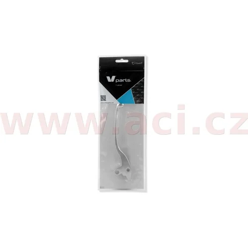 Ľavá brzdová páčka 73531 (strieborná) /Q-TECH/ - obr. 1