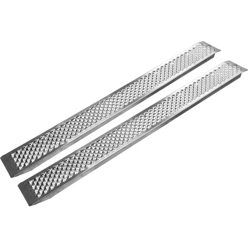 Nájazdová rampa hliníková Q-TECH dlhá, (max. nosnosť 400 kg, 1 pár)