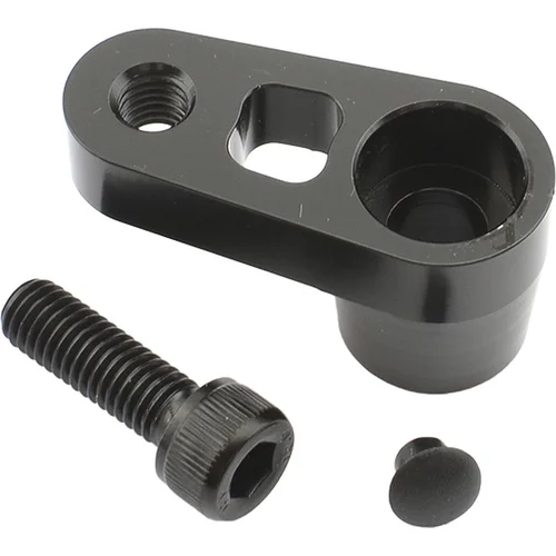 Adaptér spätného zrkadla M8/1,25 pravý závit Q-TECH TM31 (čierna)