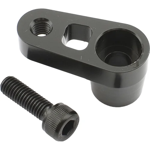 Adaptér spätného zrkadla M10/1,25 pravý závit Q-TECH TM33 (čierna)
