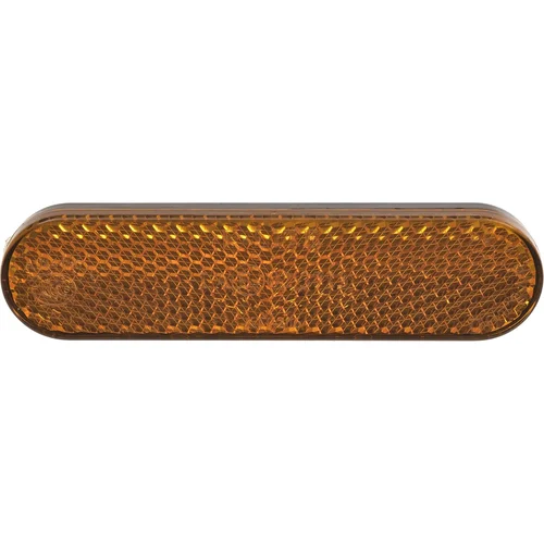 Odrazka obdĺžniková Q-TECH DELES 171 (oranžová, 95 x 23 mm)