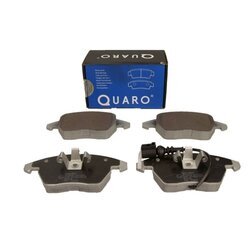 Sada brzdových platničiek kotúčovej brzdy QUARO QP9849 - obr. 1