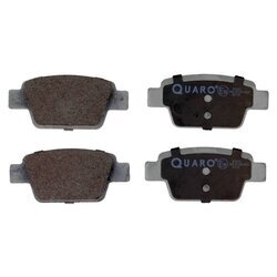 Sada brzdových platničiek kotúčovej brzdy QUARO QP3025