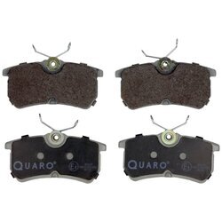 Sada brzdových platničiek kotúčovej brzdy QUARO QP6689