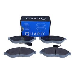 Sada brzdových platničiek kotúčovej brzdy QUARO QP7603