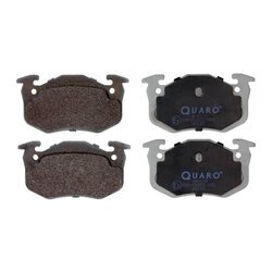 Sada brzdových platničiek kotúčovej brzdy QUARO QP0137