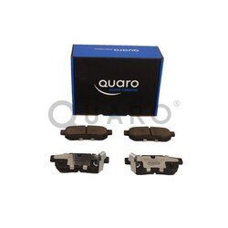 Sada brzdových platničiek kotúčovej brzdy QUARO QP0406C - obr. 1