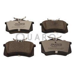 Sada brzdových platničiek kotúčovej brzdy QUARO QP7107C