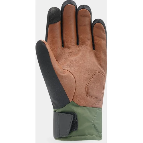 Rukavice TROOP 4 (čierna/khaki, veľkosť L) /RACER/ - obr. 1