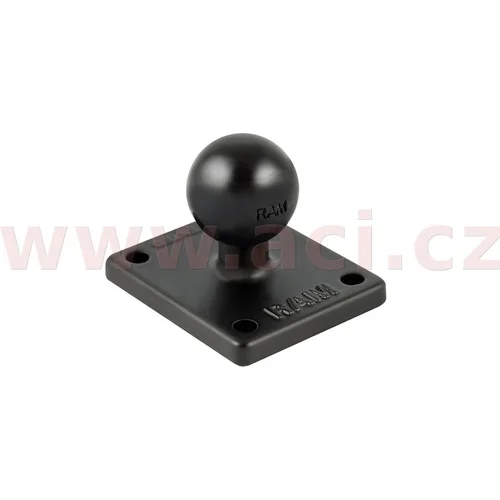 Obdĺžnikový adaptér RAM-B-347U kovový, AMPS vzor dier (RAM MOUNTS) - obr. 1