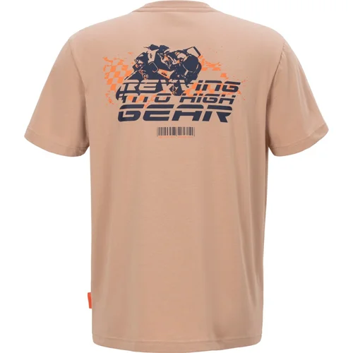 Tričko GEAR KTM (svetlohnedá, veľkosť XL) (RED BULL) - obr. 3