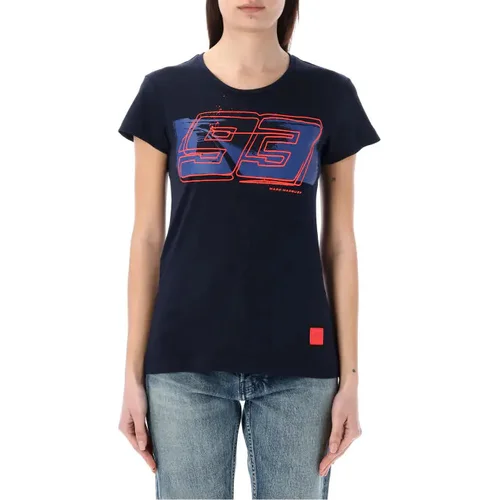 Tričko Marc Marquez 93 RED BULL MM93 9999219130015 dámske, (modrá, veľkosť L)